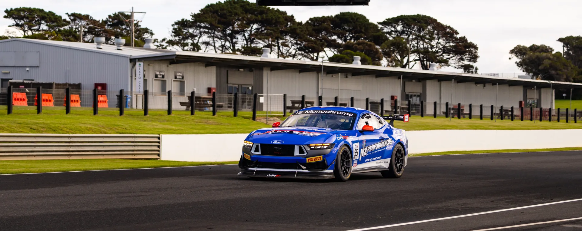 Blake Dowdall in the #95 Ford Mustang GT4