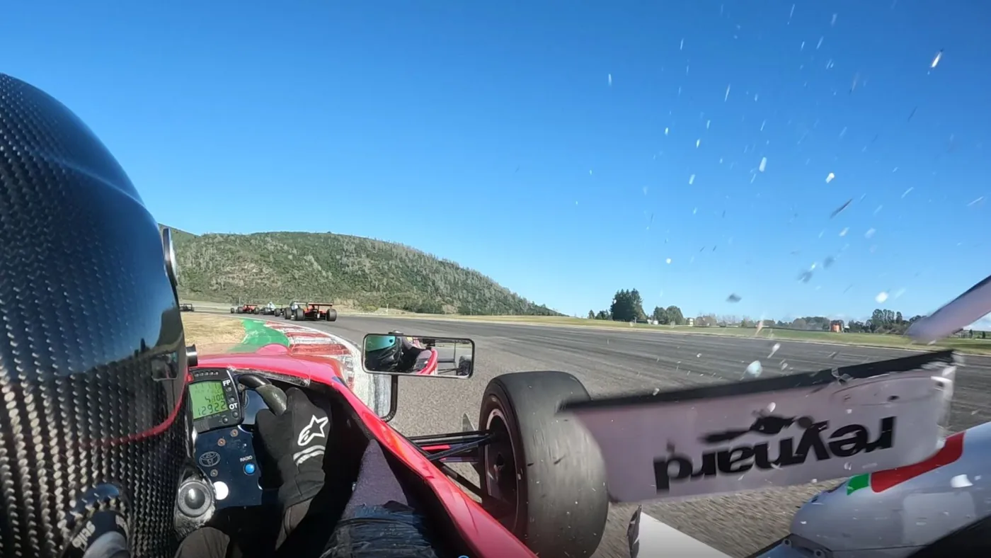 Onboard with Blake Dowdall in Race 1 of Formula Open at Taupo