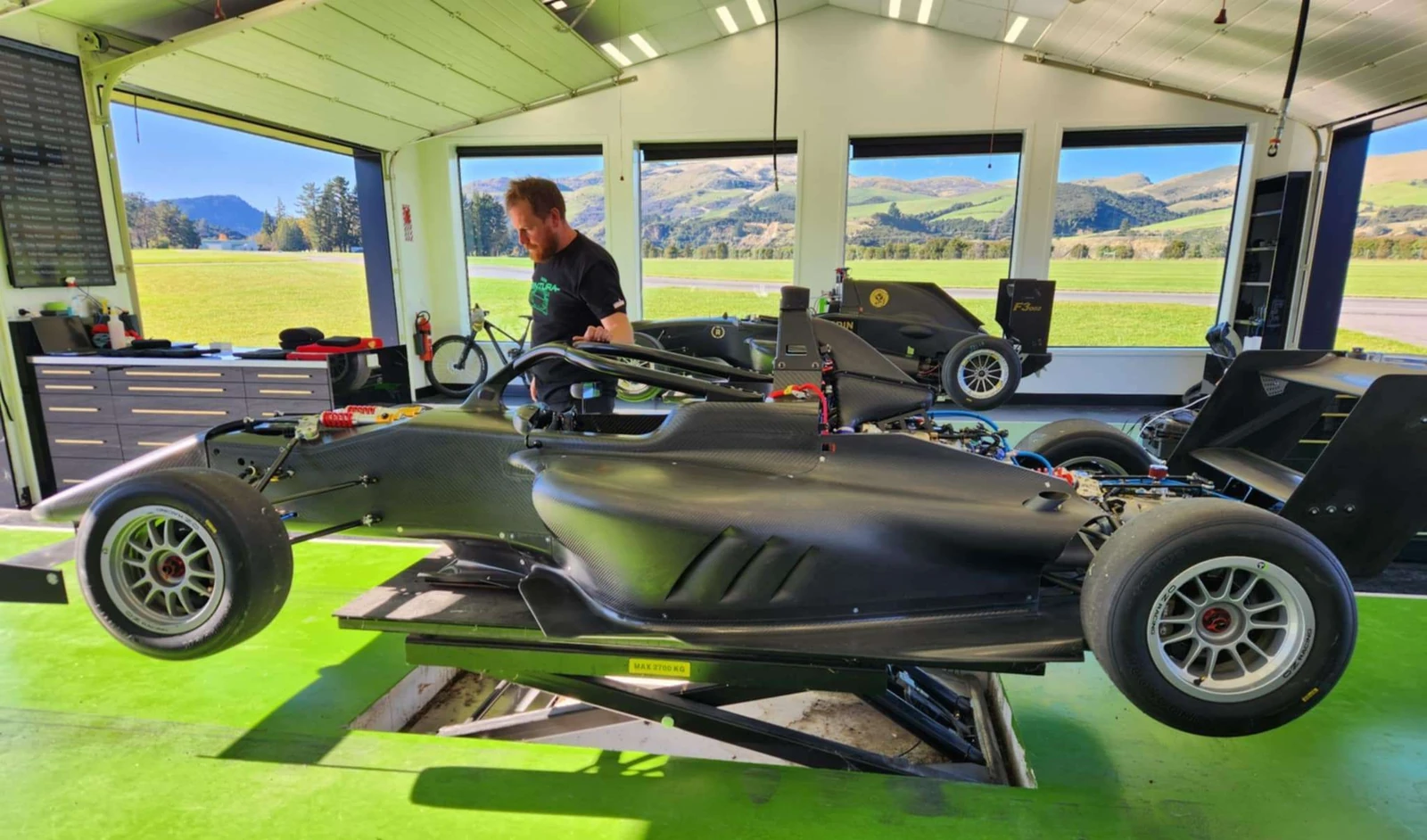 Blake Dowdall in the McLaren 570S GT4 on the Rodin Cars Programme