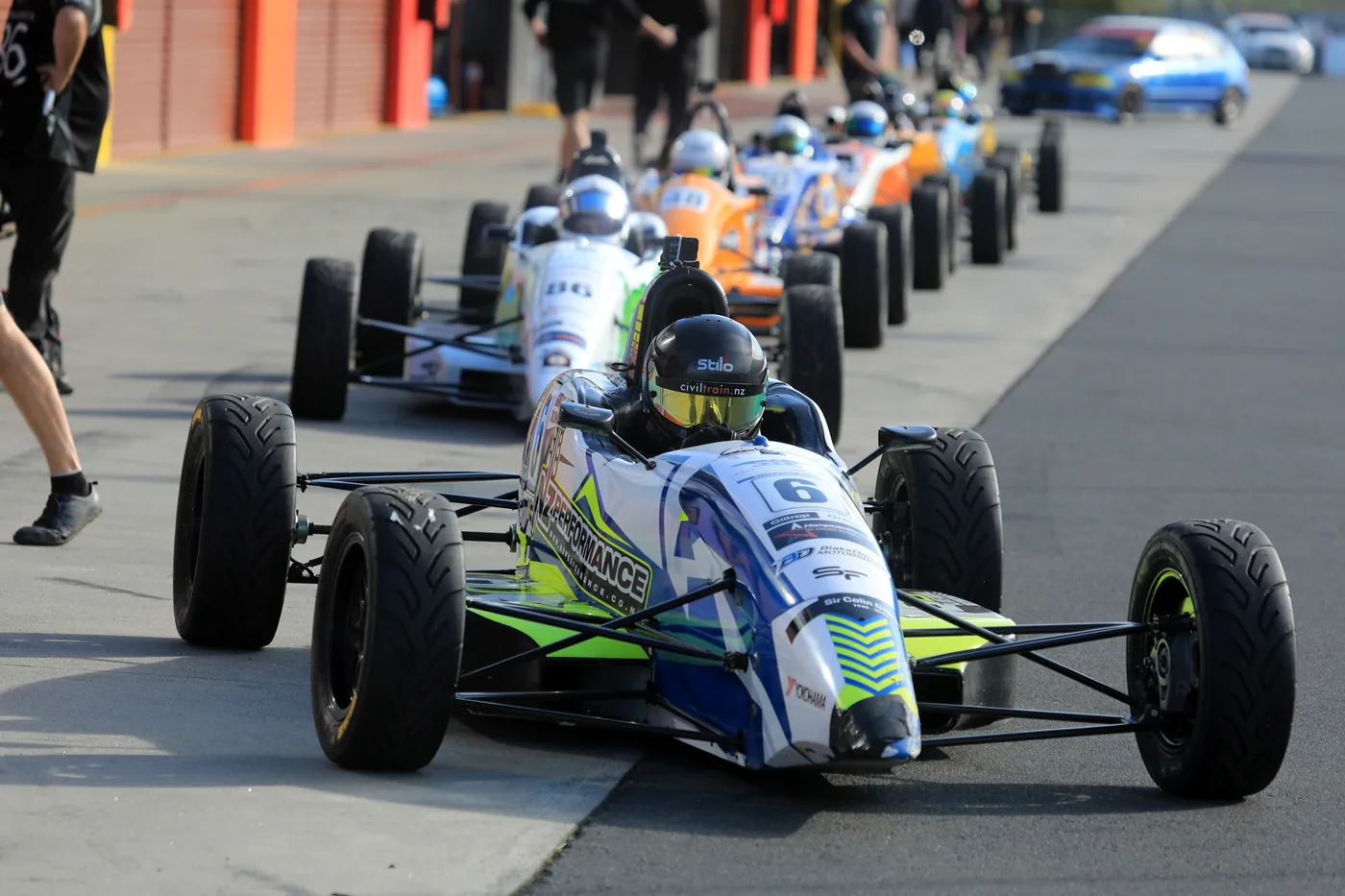 Blake Dowdall's #6 Formula Ford at Hampton Downs for NIFF Round 1