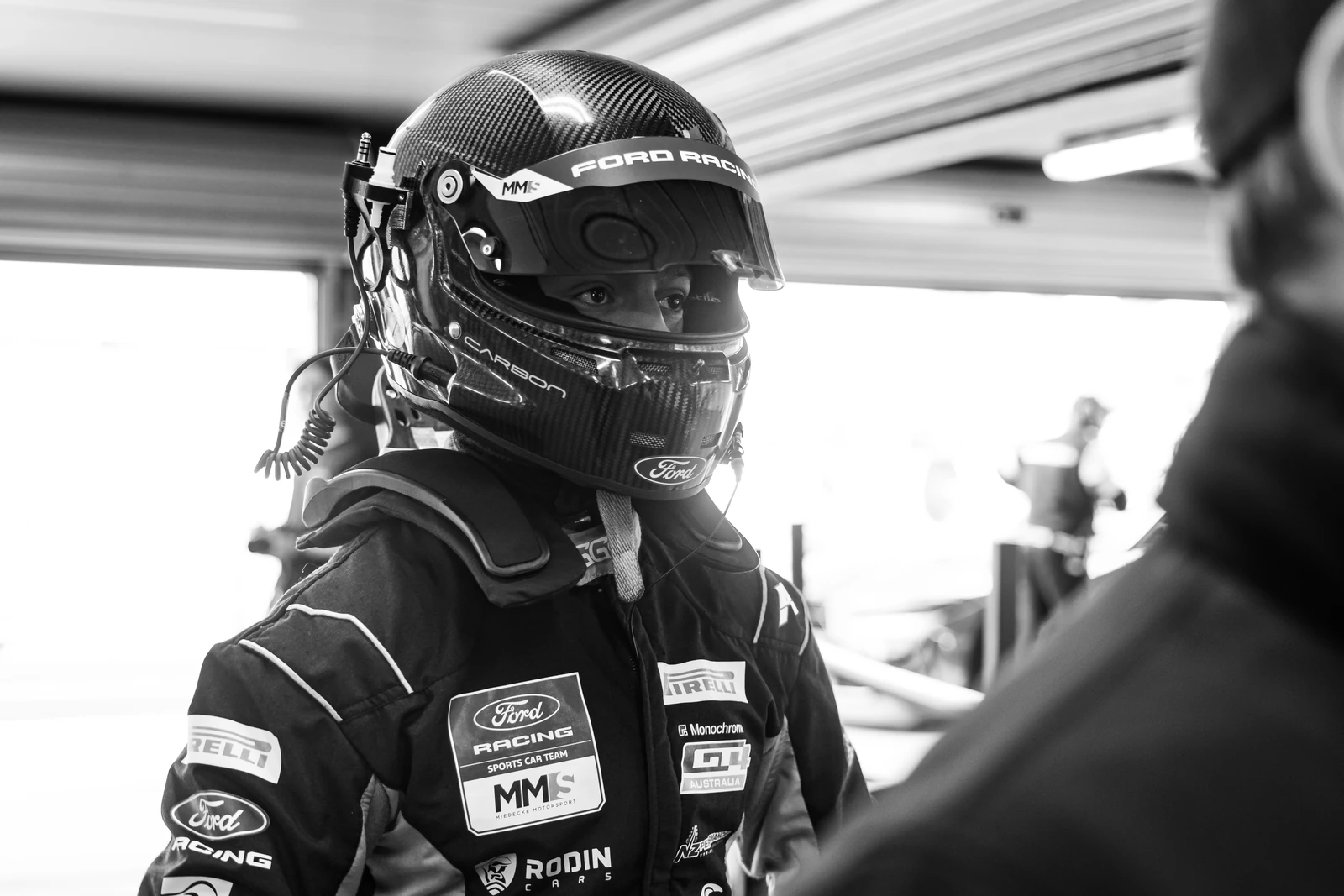 Blake Dowdall and the #95 Ford Mustang GT4 ahead of GT4 Australia Round 2