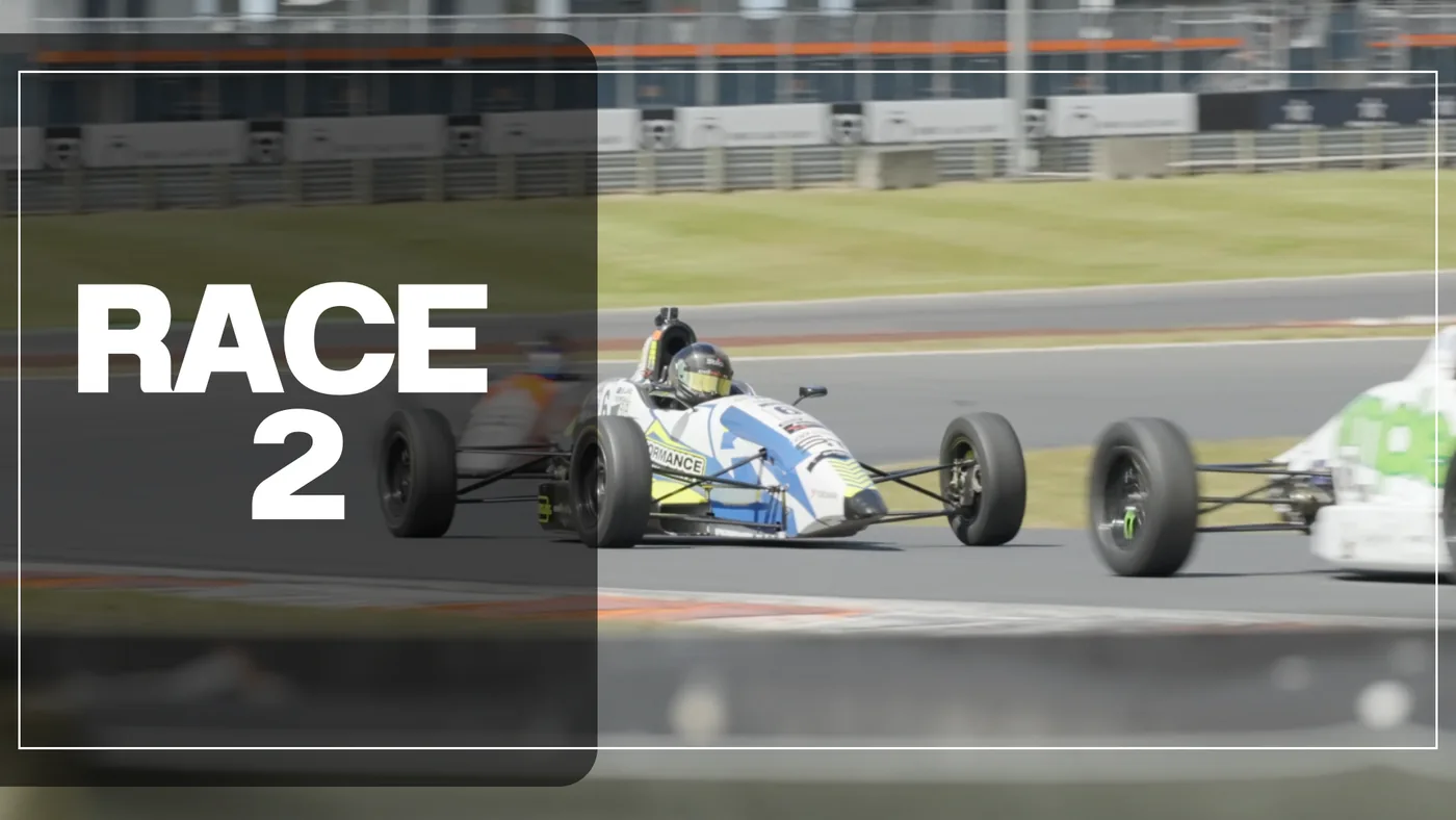 Blake Dowdall on his way to a Race 1 win at Taupo