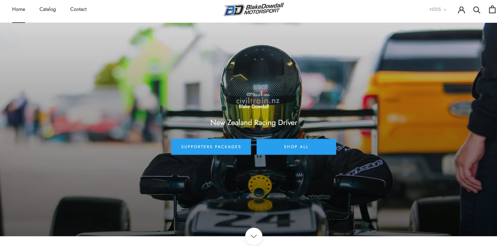 blakedowdall.shop - the official Blake Dowdall Motorsport online store