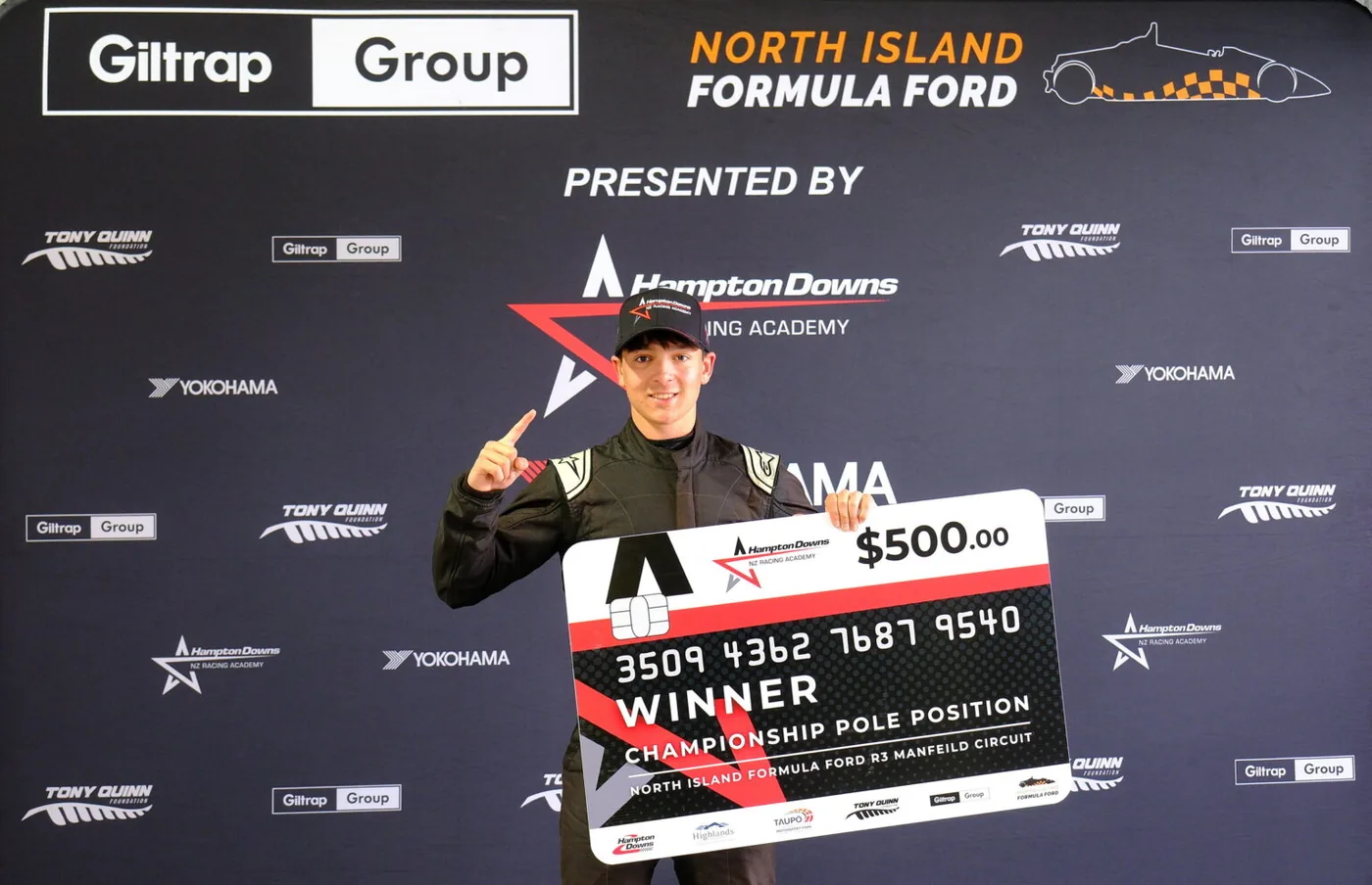Blake Dowdall and the team at Manfeild after NIFF Round 3