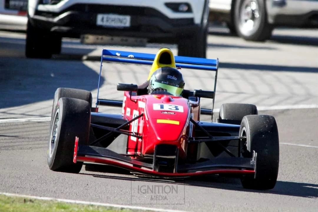 Blake Dowdall in Kenny Smith's FT-40 at Formula Open, Taupo