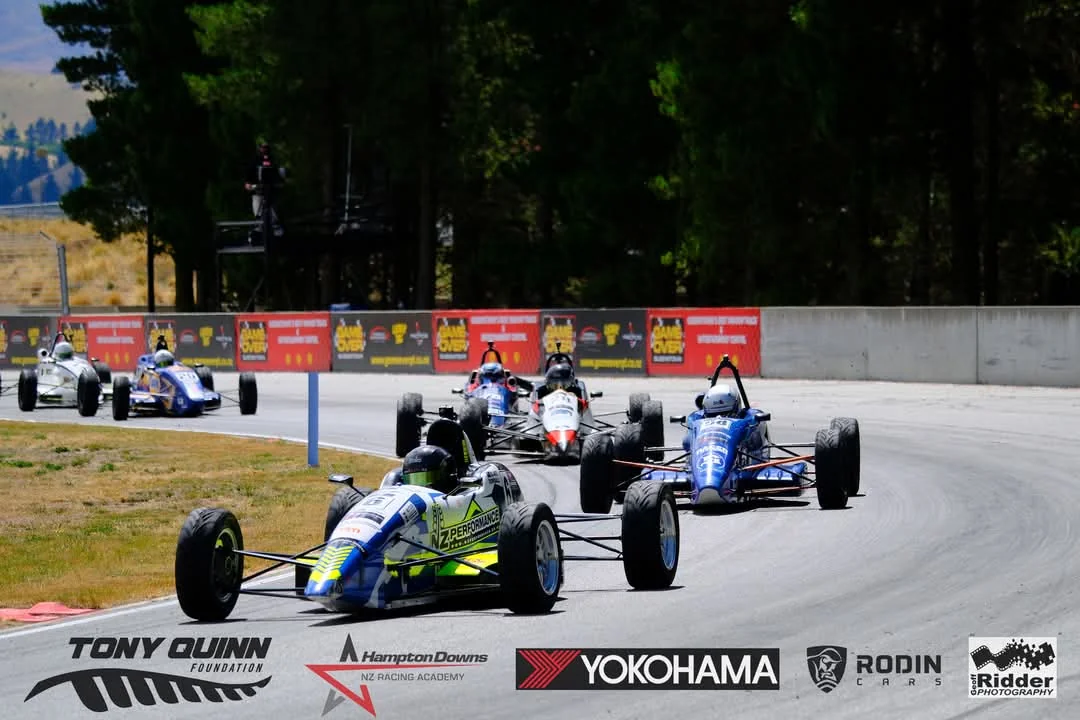 Blake Dowdall racing his #6 Formula Ford at Highlands Motorsport Park.